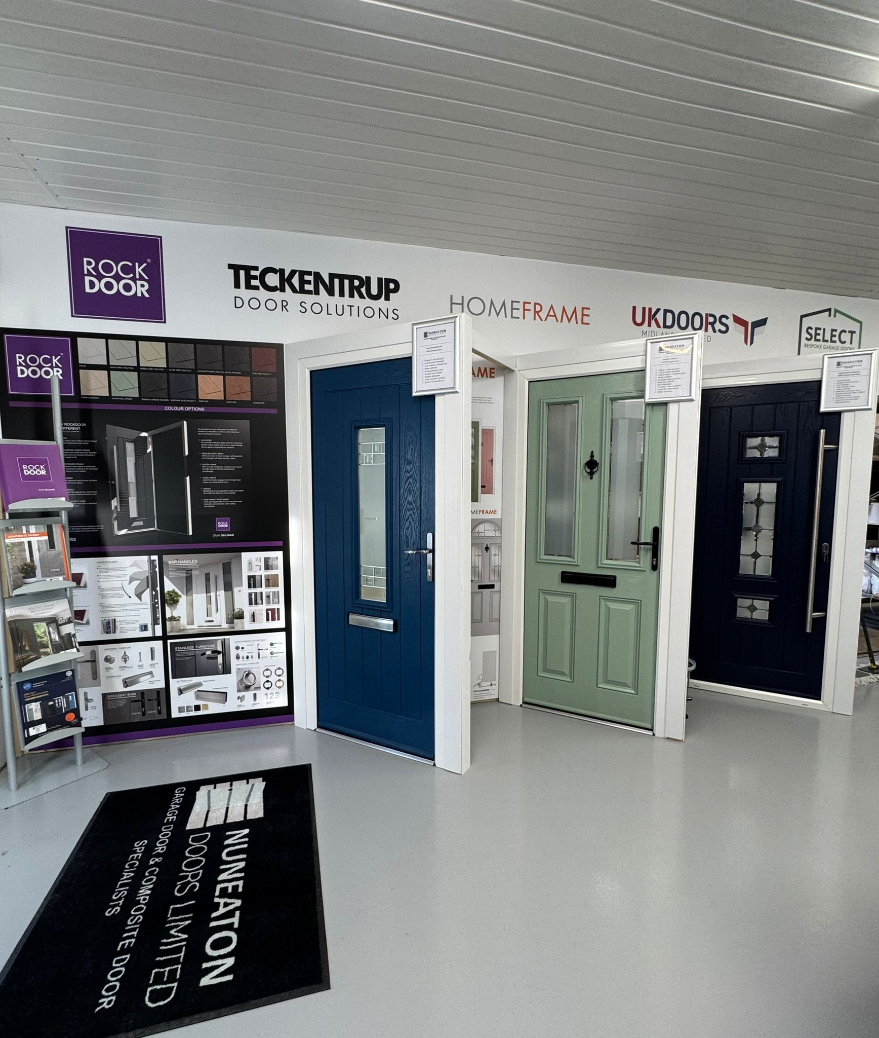 Nuneaton Doors Ltd showroom